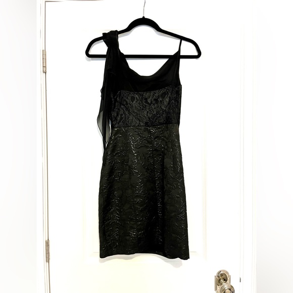 Classy Karen Millen Little Black Dress -  fits like a size 0 - Picture 2 of 4